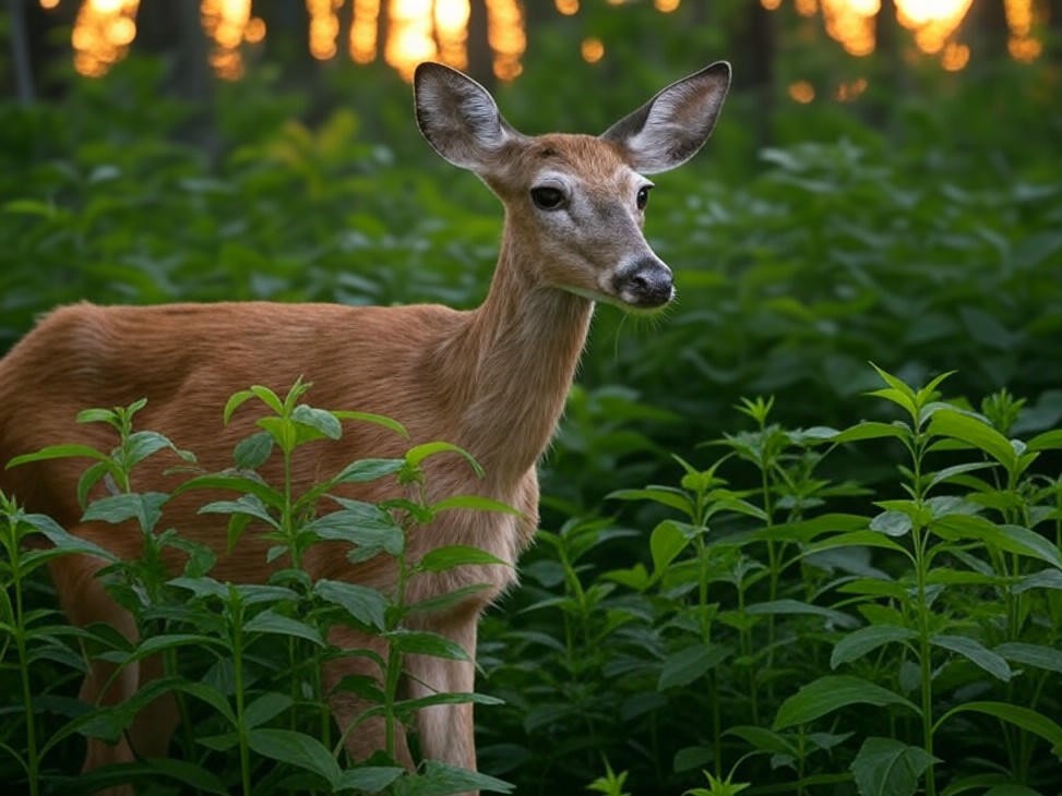 Photorealistic wildlife scene for 2025 Ohio Wildlife Legacy Stamp Now Available