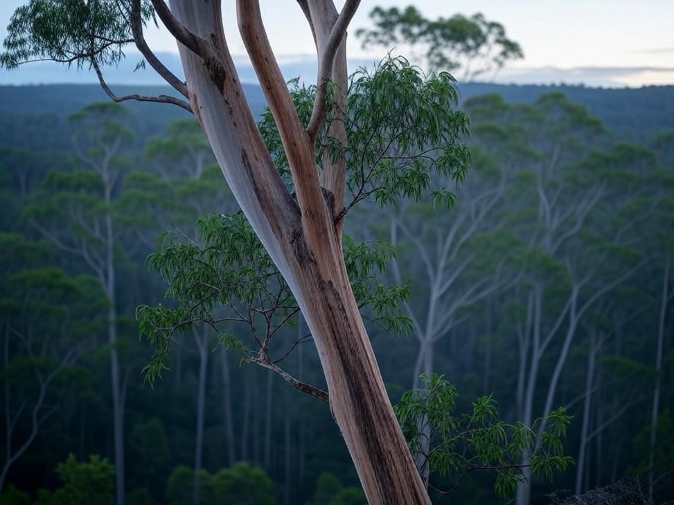 Photorealistic wildlife scene for Australia Joins International Timber Trade Agreement to Combat Illegal Logging