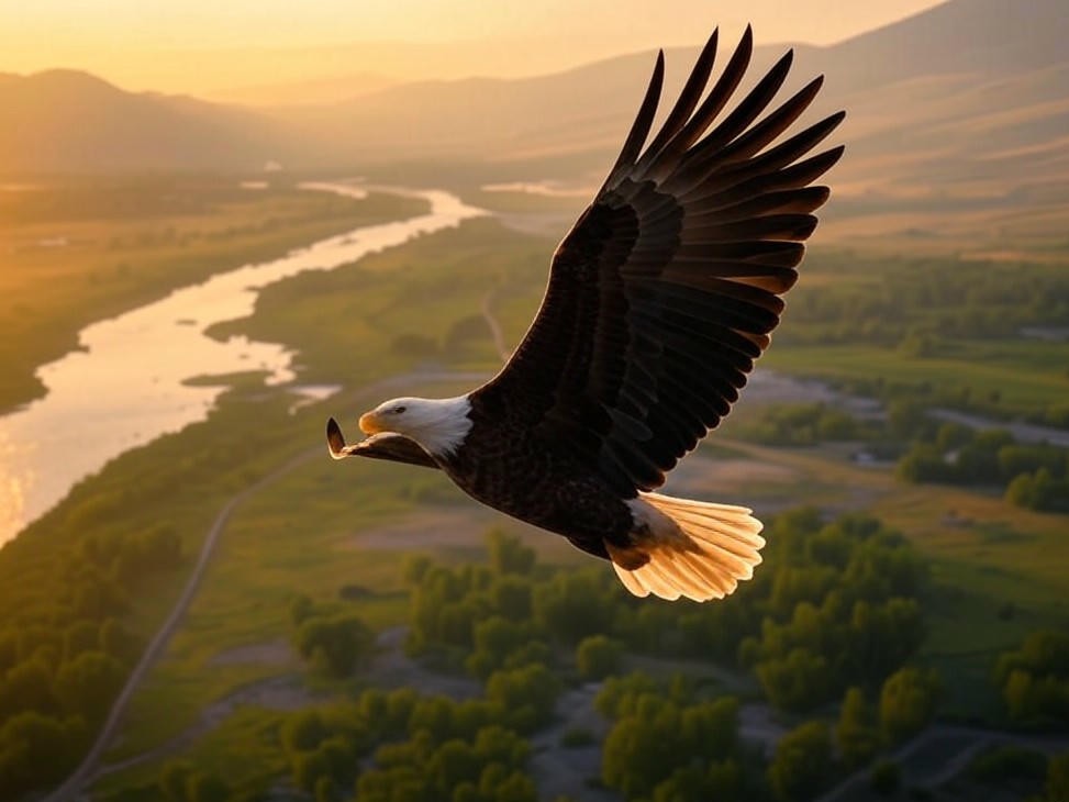 Photorealistic wildlife scene for Endangered Species Day: 3 Utah conservation success stories