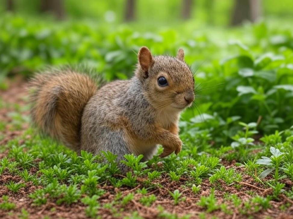 Photorealistic wildlife scene for How You Can Help Baby Wildlife This Spring