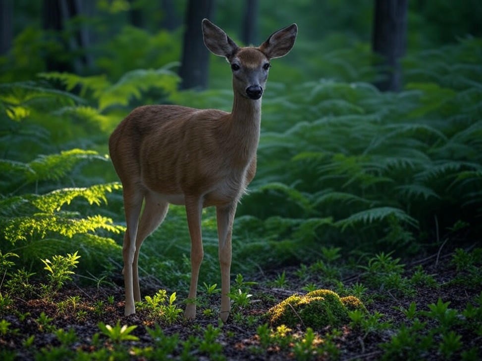 Photorealistic wildlife scene for New York State Department of Environmental Conservation Announces Summer Camps Registration Now Open