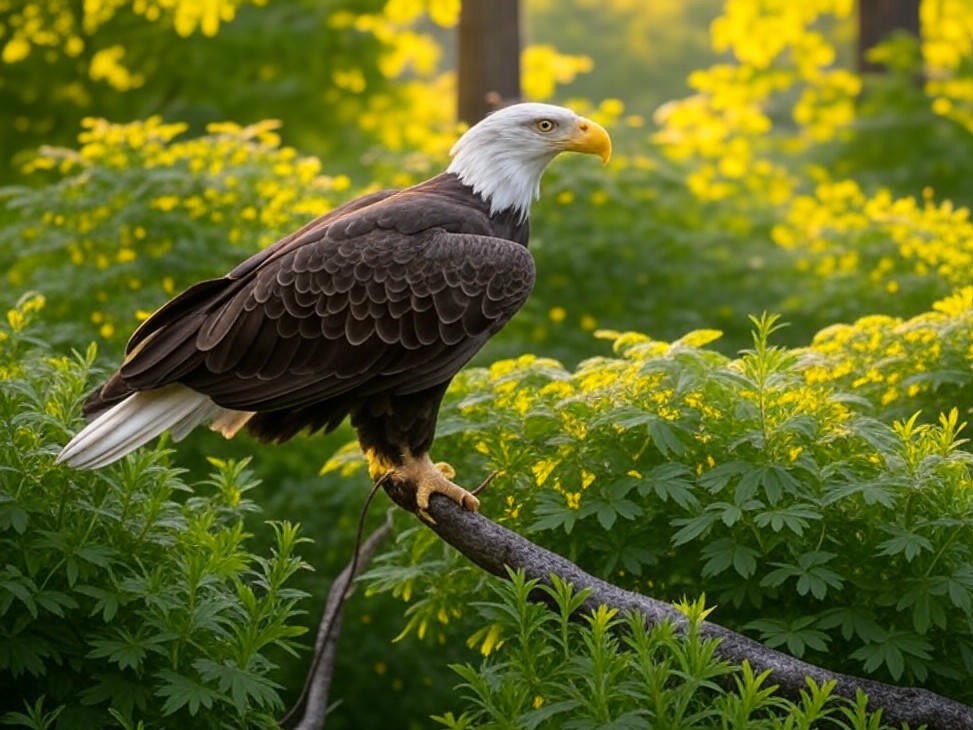 Photorealistic wildlife scene for ODFW Announces Progress in Species Recovery and Habitat Restoration