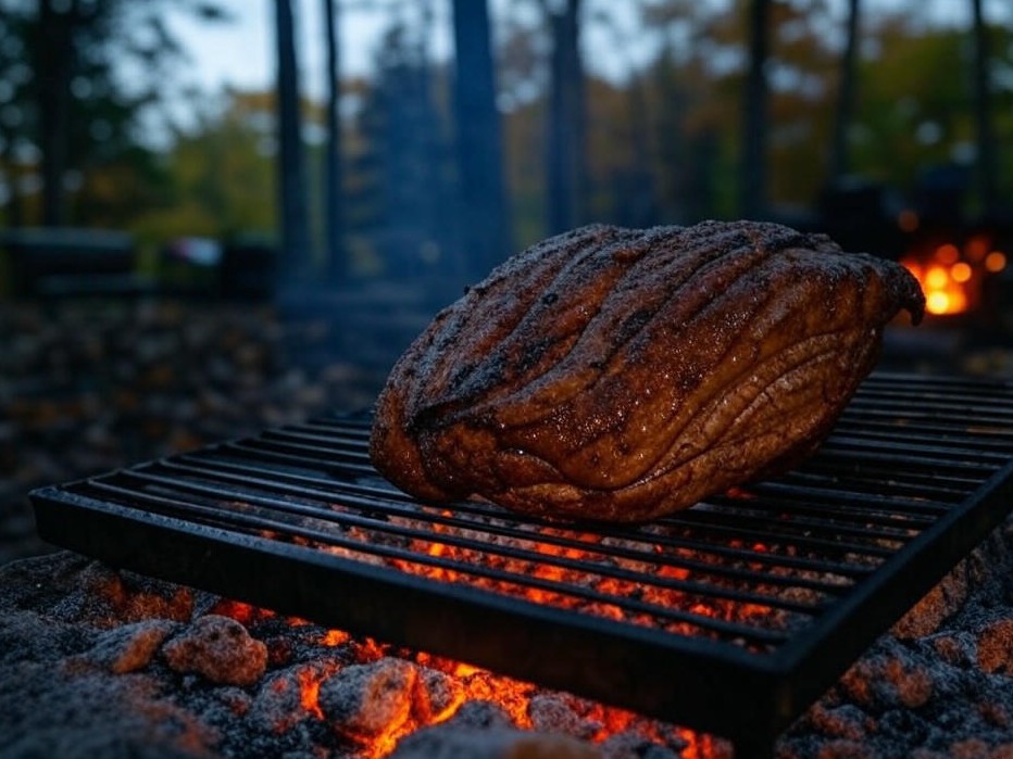 ORN Campfire Cookout: Campfire Hickory-Smoked Deer Roast with Smoky Marinade