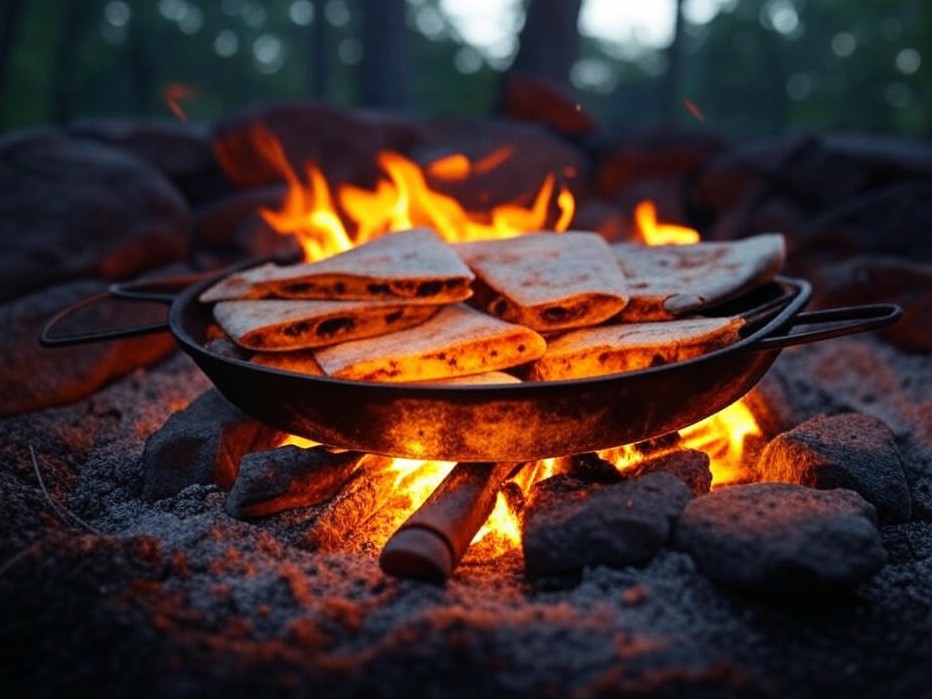ORN Campfire Cookout: Smoky BBQ-Glazed Campfire Quesadillas for Outdoor Feasts