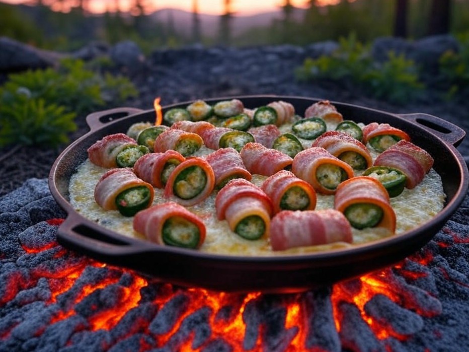 ORN Campfire Cookout: Smoky Campfire Jalapeño Poppers with Bacon and Cheese