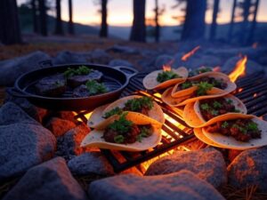 ORN Campfire Cookout: Smoky Venison Campfire Tacos: A Wild Game Delight