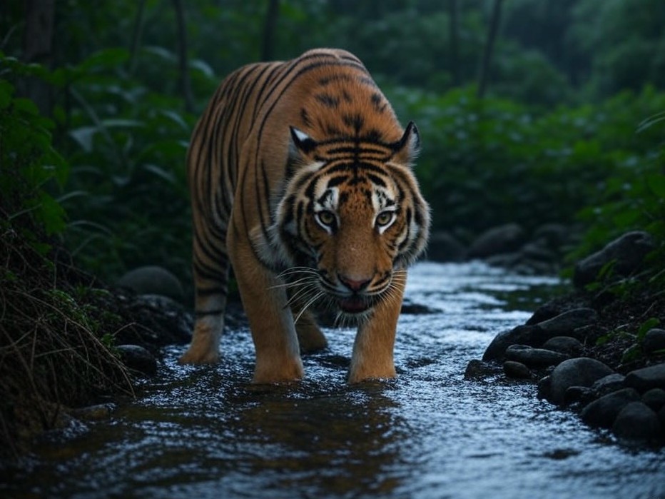 Photorealistic outdoor scene for Top 10 Epic Wildlife Tracking Adventures Around the Globe