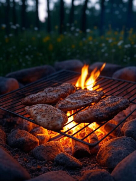 Campfire Cookbook - Campfire Delights: 10 Grilled Dove Breasts Recipes for Outdoor Feasts