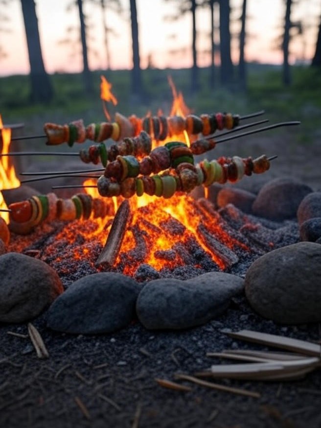 ORN Campfire Cookout: Sizzling Campfire Kabobs: Easy, Flavor-Packed Recipes for Outdoor Adventures