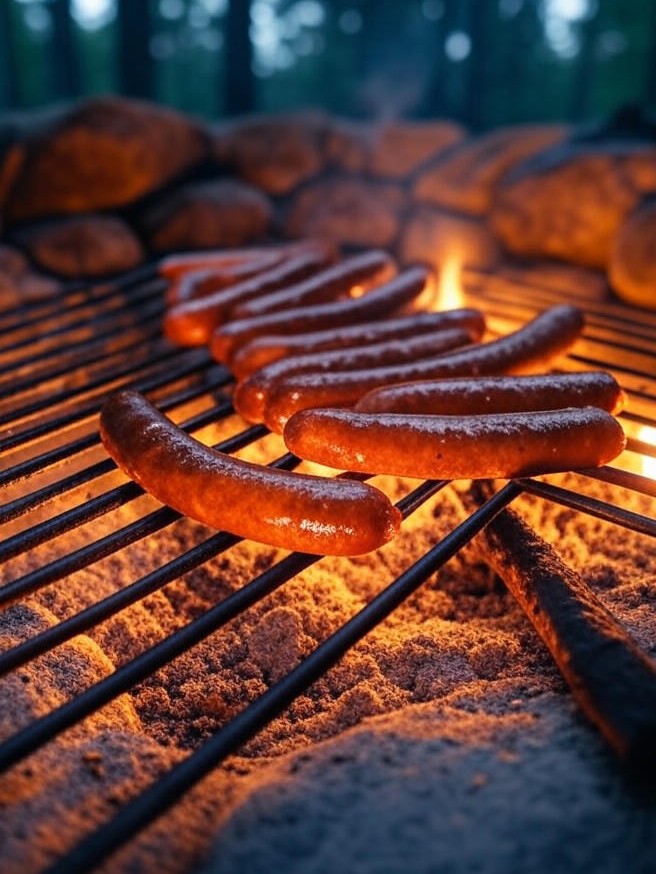 ORN Campfire Cookout: Sizzling Campfire Sausage Links: A Smoky Outdoor Feast
