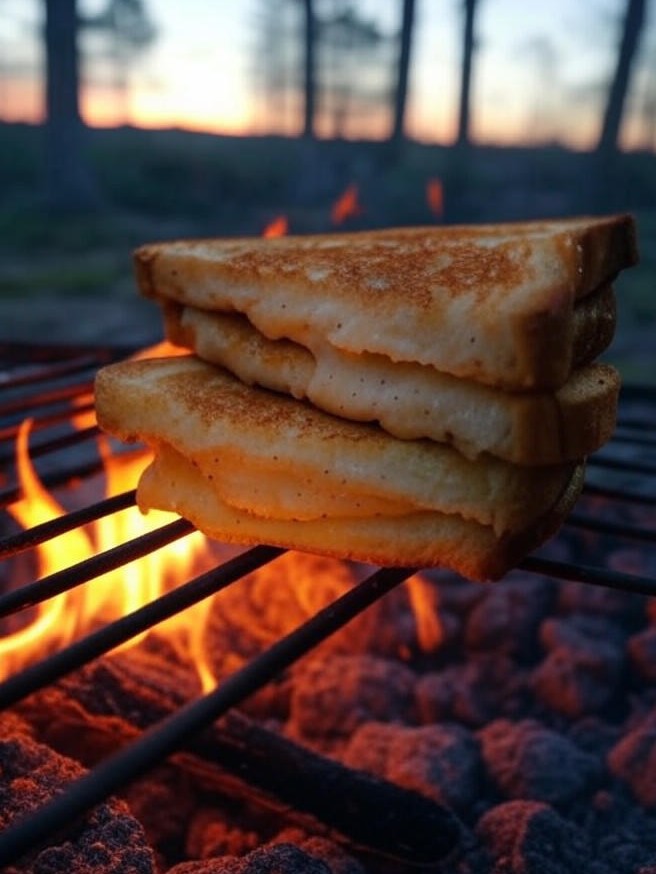 ORN Campfire Cookout: Ultimate Campfire Grilled Cheese: Gooey, Smoky Perfection Over the Flames