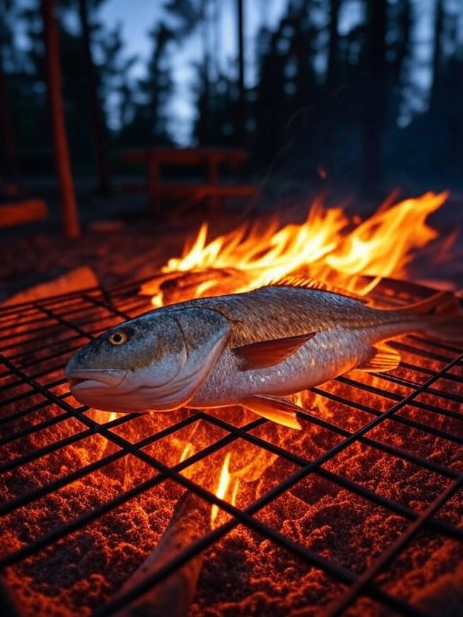 ORN Campfire Cookout: Sizzling Blackened Redfish: Ultimate Campfire Recipe for Outdoor Flavor