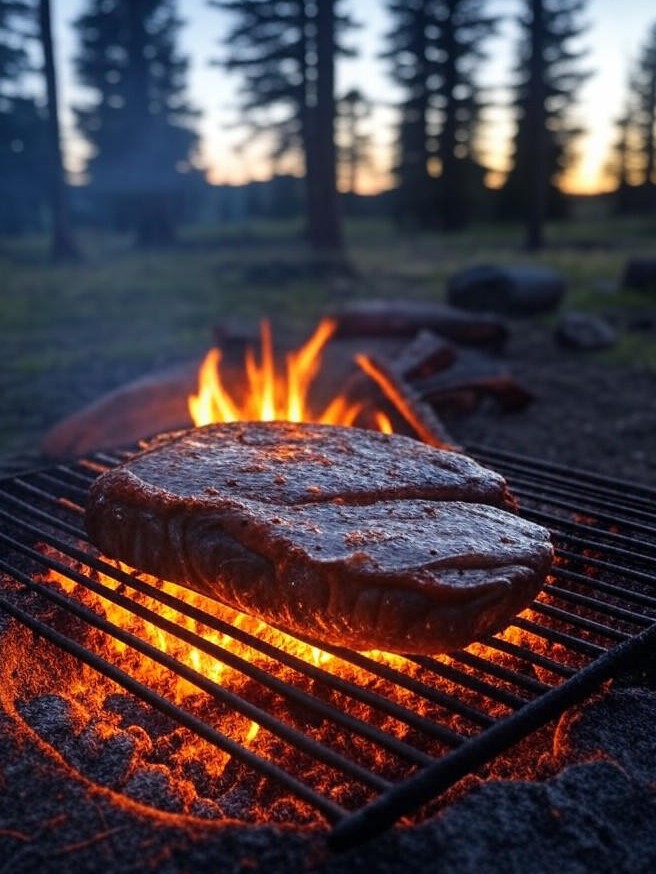 ORN Campfire Cookout: Ultimate Elk Steak Marinade: Campfire-Grilled Game Meat Perfection