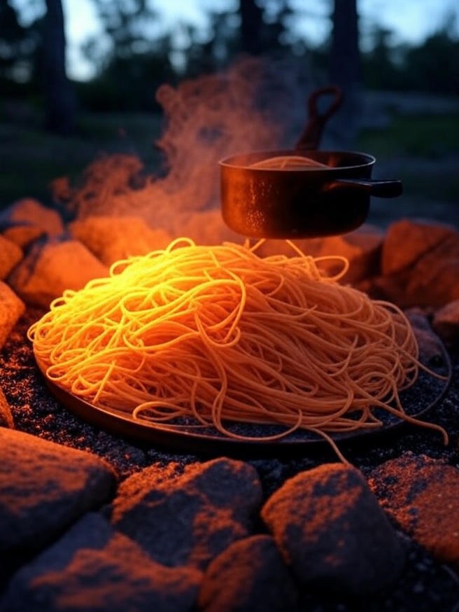 ORN Campfire Cookout: Sizzling Campfire Spaghetti: Easy One-Pot Outdoor Pasta Recipe