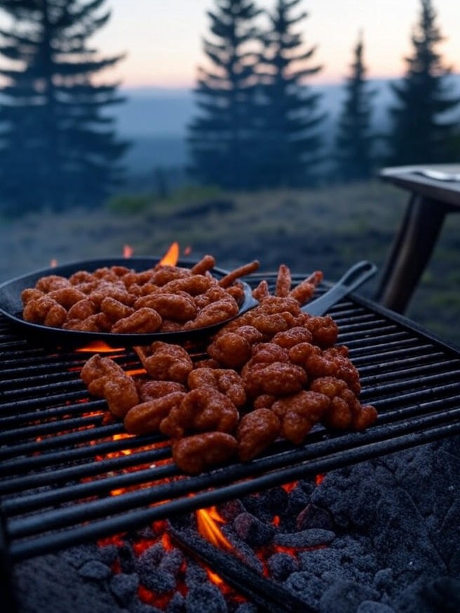ORN Campfire Cookout: Sweet Chili Rabbit: Smoky Campfire Recipe for Outdoor Feasts