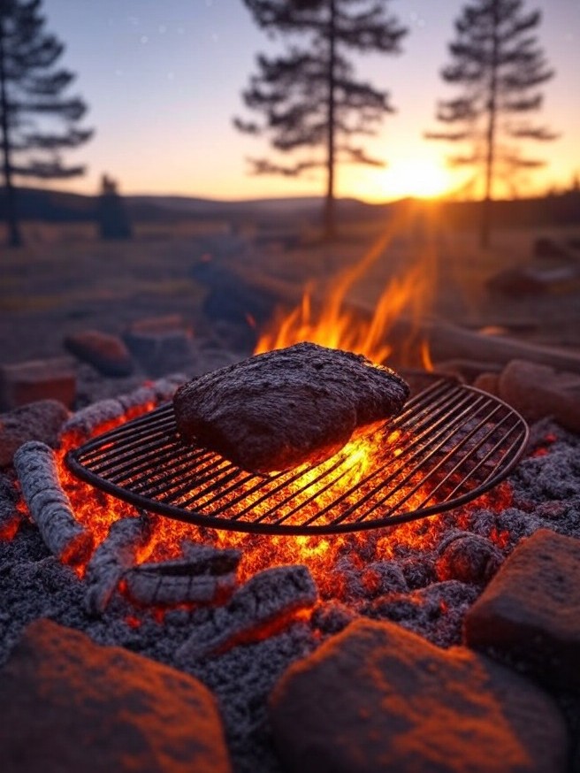 ORN Campfire Cookout: Campfire Smoked Brisket: Tender, Smoky Wilderness Feast