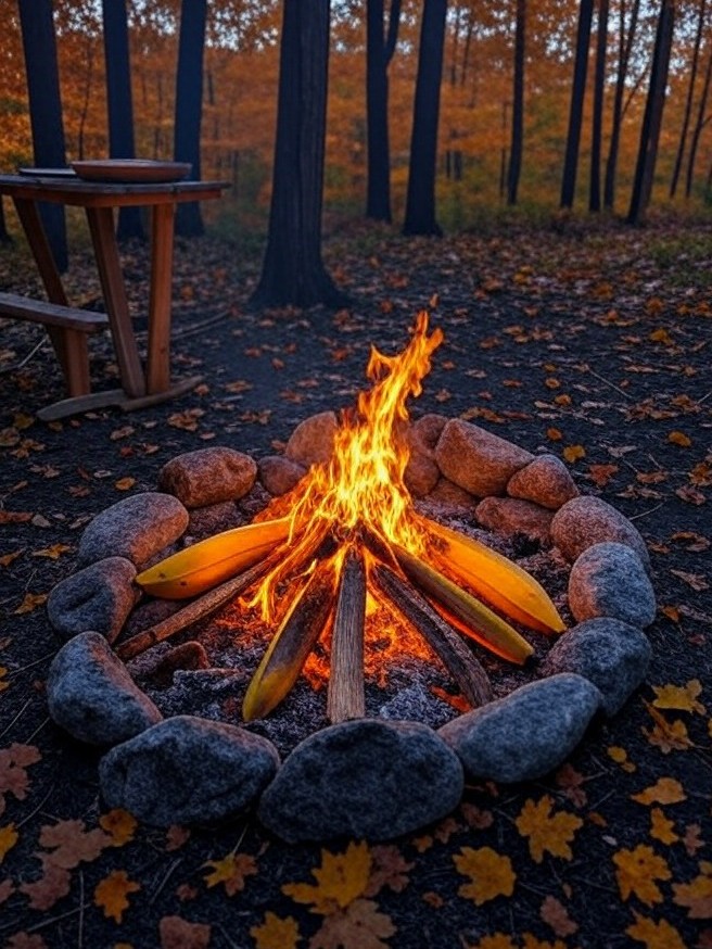 ORN Campfire Cookout: Delicious Campfire Banana Boats: Easy Outdoor Dessert Recipe for Wilderness Nights