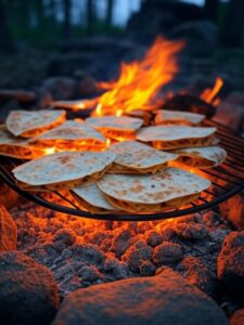 ORN Campfire Cookout: Smoky Chicken Quesadillas: The Ultimate Camp Lunch Over the Campfire