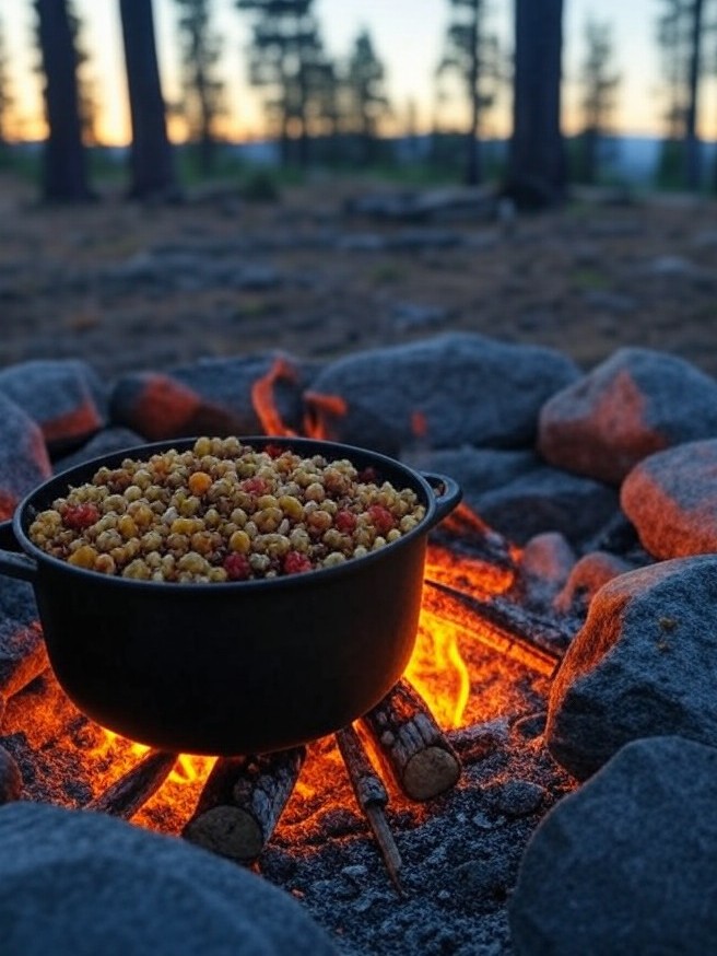 ORN Campfire Cookout: Wilderness Trail Mix: Smoky Campfire-Toasted Recipe for Epic Outdoor Adventures
