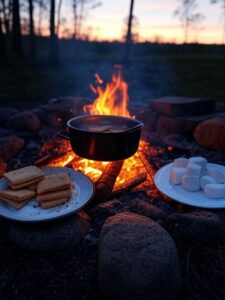 ORN Campfire Cookout: Fluffy Campfire Magic: Homemade Marshmallows for Epic S'mores
