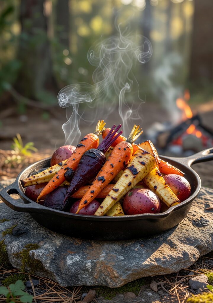 ORN Campfire Cookout: Campfire Roasted Root Vegetables: Smoky, Hearty Bliss for Outdoor Feasts