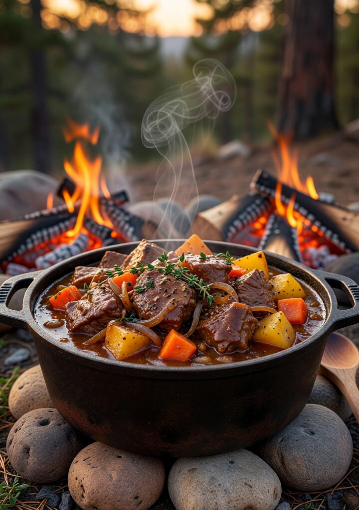 ORN Campfire Cookout: Hearty Backcountry Beef Stew: Ultimate Campfire Recipe for Trailblazers