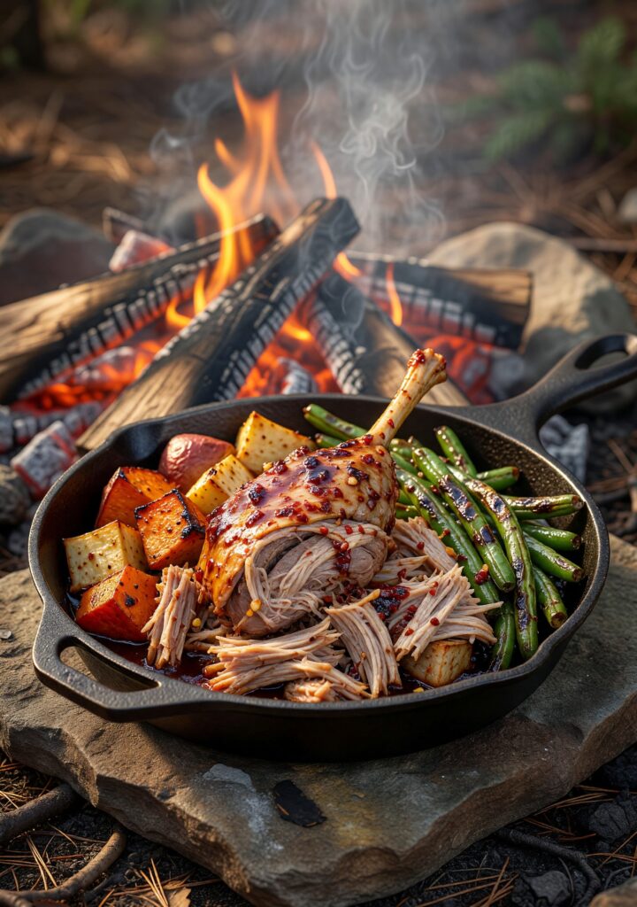 ORN Campfire Cookout: Sweet Chili Rabbit: Smoky Campfire Recipe for Wild Game Lovers