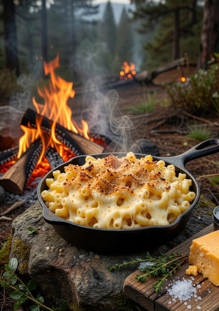 ORN Campfire Cookout: Ultimate Campfire Mac & Cheese: Smoky, Cheesy Comfort in the Wild