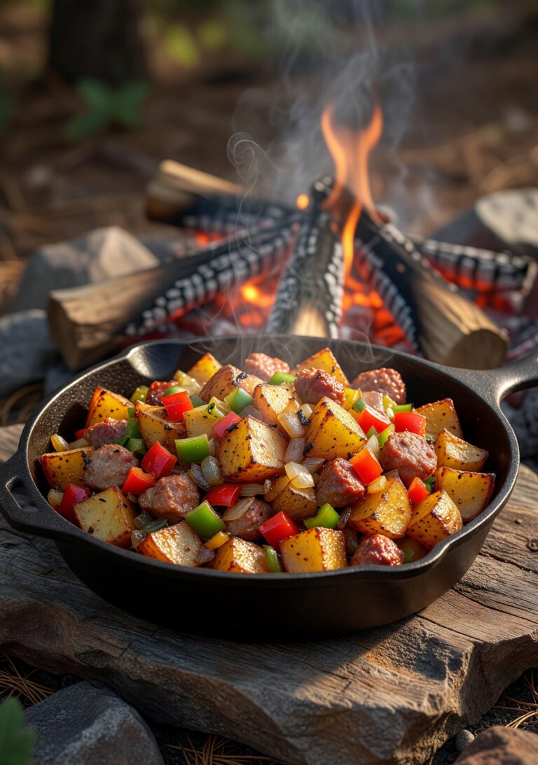 ORN Campfire Cookout: Sizzling Camp Skillet Hash: Hearty Campfire Breakfast Recipe